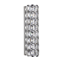 4927/8WL L-VISION ODL24 583 хром/металл/хрусталь Настенный светильник LED 8W 4000K 463Лм PANTA