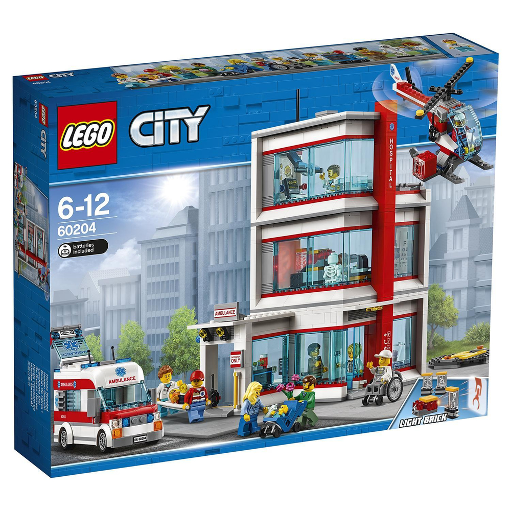 LEGO City: Городская больница 60204 — City Town — Лего Сити Город