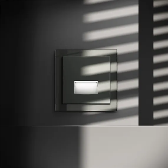 Подсветка светодиодная встраиваемая VOLTUM S70, (титан)