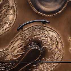 Комод Яблоко Евы с 3 ящиками Айс