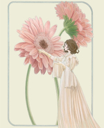 Guardian fairy of a strange garden. Coloring Book