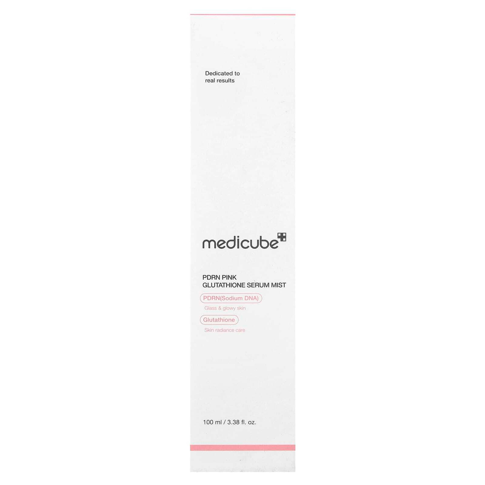Medicube, PDRN Pink Glutathione Serum Mist, 100 мл (3,38 жидк. Унции)