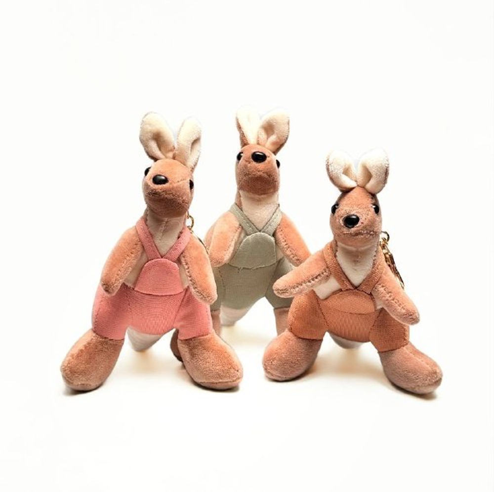 Мягкий брелок "Кенгуру" 14-15 см оптом