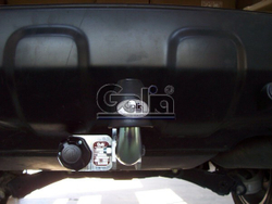 Фаркоп оцинкованный Galia H074C для Honda CR-V 2007-2012(паспорт и сертификат в комплекте)(без электрики)