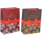 Пакет подарочный «Новогоднее поздравление» 18*24*8,5 см