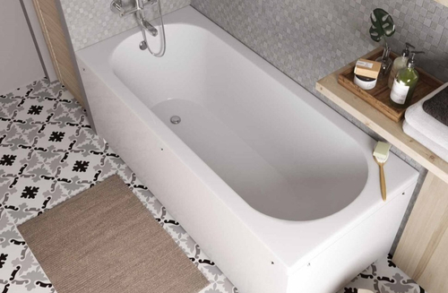 Ванна из литьевого мрамора Эстет Честер 180х80 белая, ФР-00014428