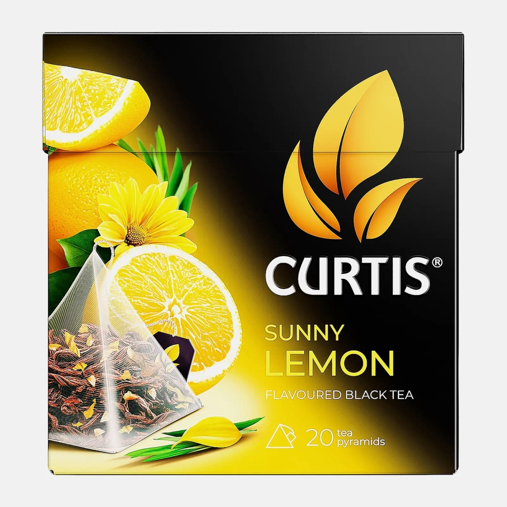 Чай черный Curtis Sunny Lemon 20пир