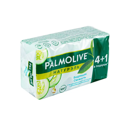 Мыло Palmolive Натурель 4+1 Бодрящая свежесть 350 гр