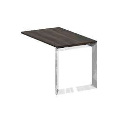 Onix Direct Lux Брифинг-приставка О-обр. м/к M-O.MO-BR-11 Дуб Мали/Нержавеющая Сталь/Хром 1180*720*7