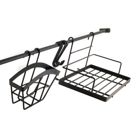 Рейлинг кухонный с комплектом аксессуаров Kamille KM 8862