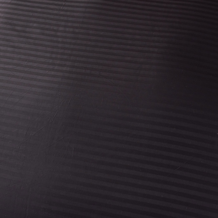 Простынь Страйп Сатин Однотонный 100% хлопок «Шоколадный блеск»