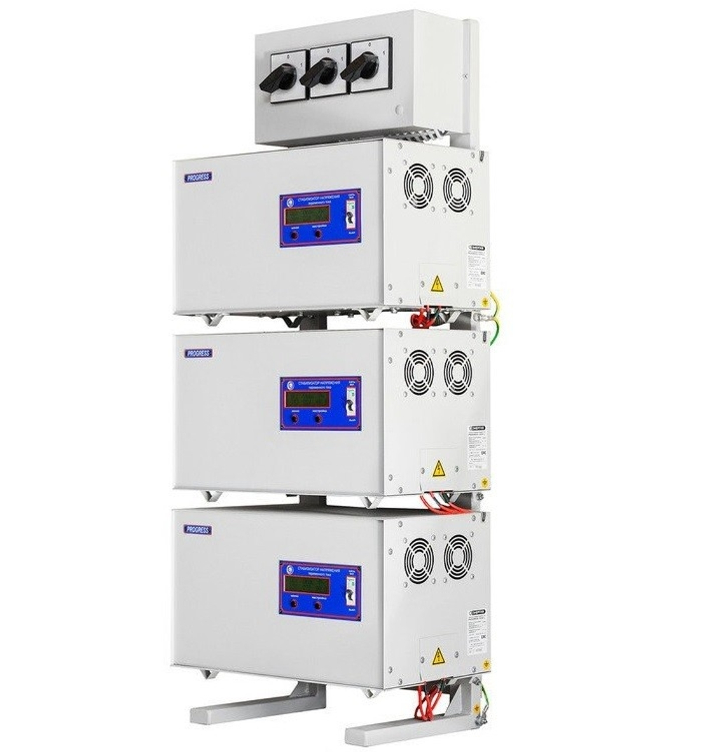 Трехфазный стабилизатор напряжения Progress 30000L-30-3