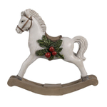 Декор "Лошадка-качалка" большая 17x5x16см Поликерамика