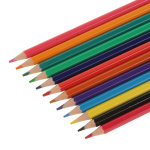 Карандаши 12цв. "Машинка" корпус пластиковый шестигранный (Darvish)