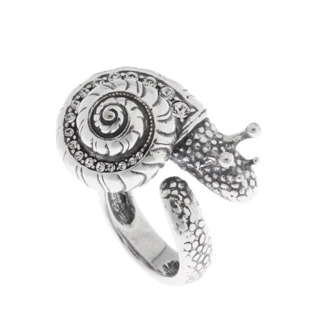 "Тинама" кольцо в серебряном покрытии из коллекции "Вокруг света" от Jenavi