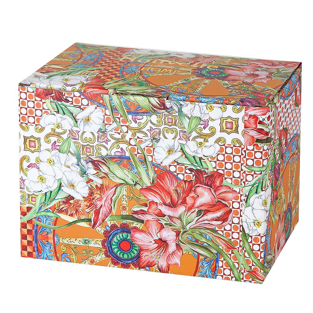 Чайник "Secret Garden" v=600мл (фарфор) (подарочная упаковка)