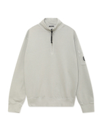 Толстовка На Молнии (Half-zip) Sweatshirts Polo Collar In Brushed Emerized Diagonal Fleece