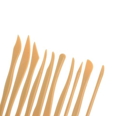 Набор инструментов для лепки, пластик, 10 предметов