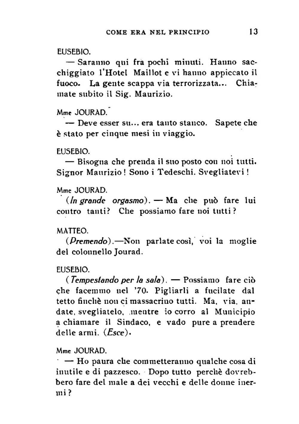 Come Era Nel Principio. (Tenebre Rosse) Dramma in 3 Atti | Arturo M. Giovannitti