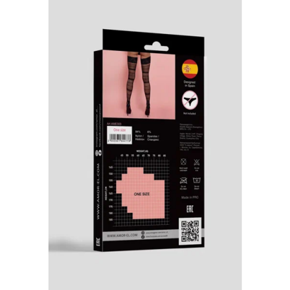 Ажурные чулки Orse S/L