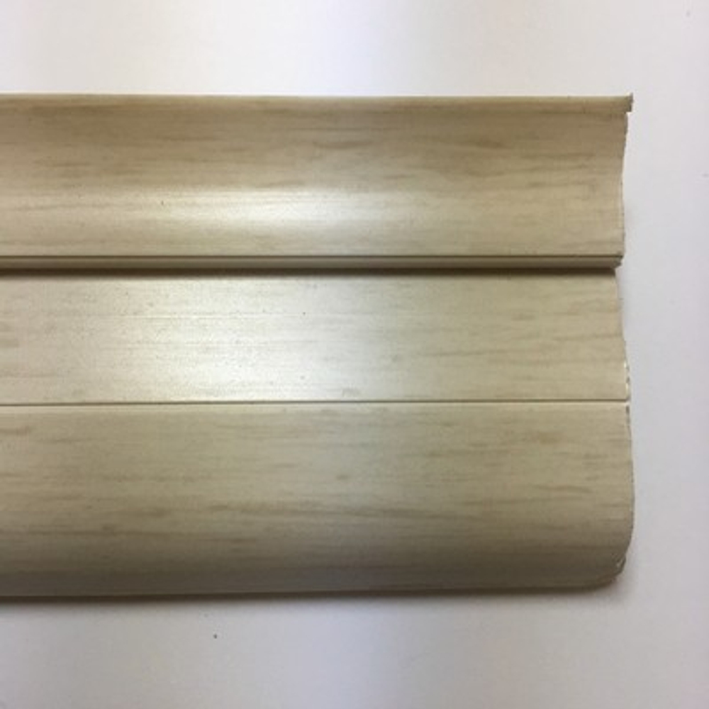 ПЛИНТУС "LIDER-62" 305 Груша белая 62*20мм 2,5м с к/к.