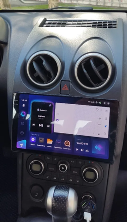 Магнитола для Nissan Qashqai J10 2006-2013, Dualis - Carmedia OL-9662 QLed+2K, Android 13, TS20, CarPlay, 4G SIM-слот