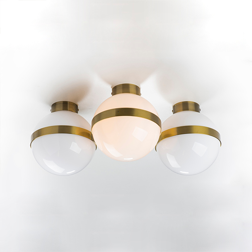 812111 Люстра GLOBO 1х40W E14 БРОНЗА/БЕЛЫЙ