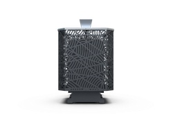 Банная печь Душа- 15 Сетка Модерн Закрытая Каменка