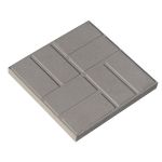 Плитка полимерпесчаная серая 450*450*30