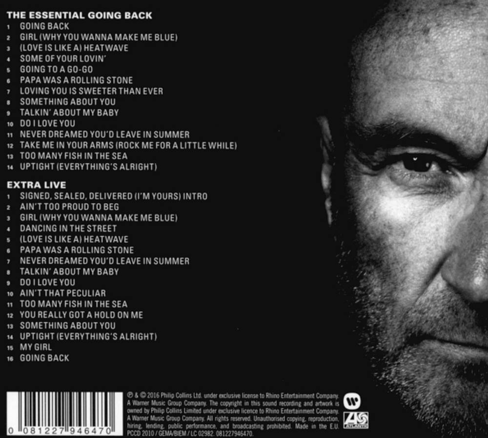 Phil Collins / The Essential Going Back (Deluxe Edition)(2CD)
