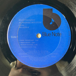 Винтажная виниловая пластинка LP Alphonse Mouzon Mind Transplant (США 1975) Blue Note