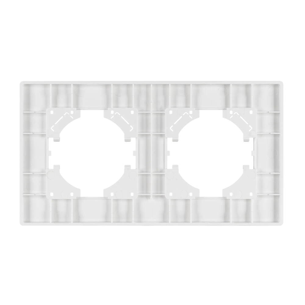 Рамка пластиковая FRM-PERIO-PL-2-BK (Arlight, -) 049751
