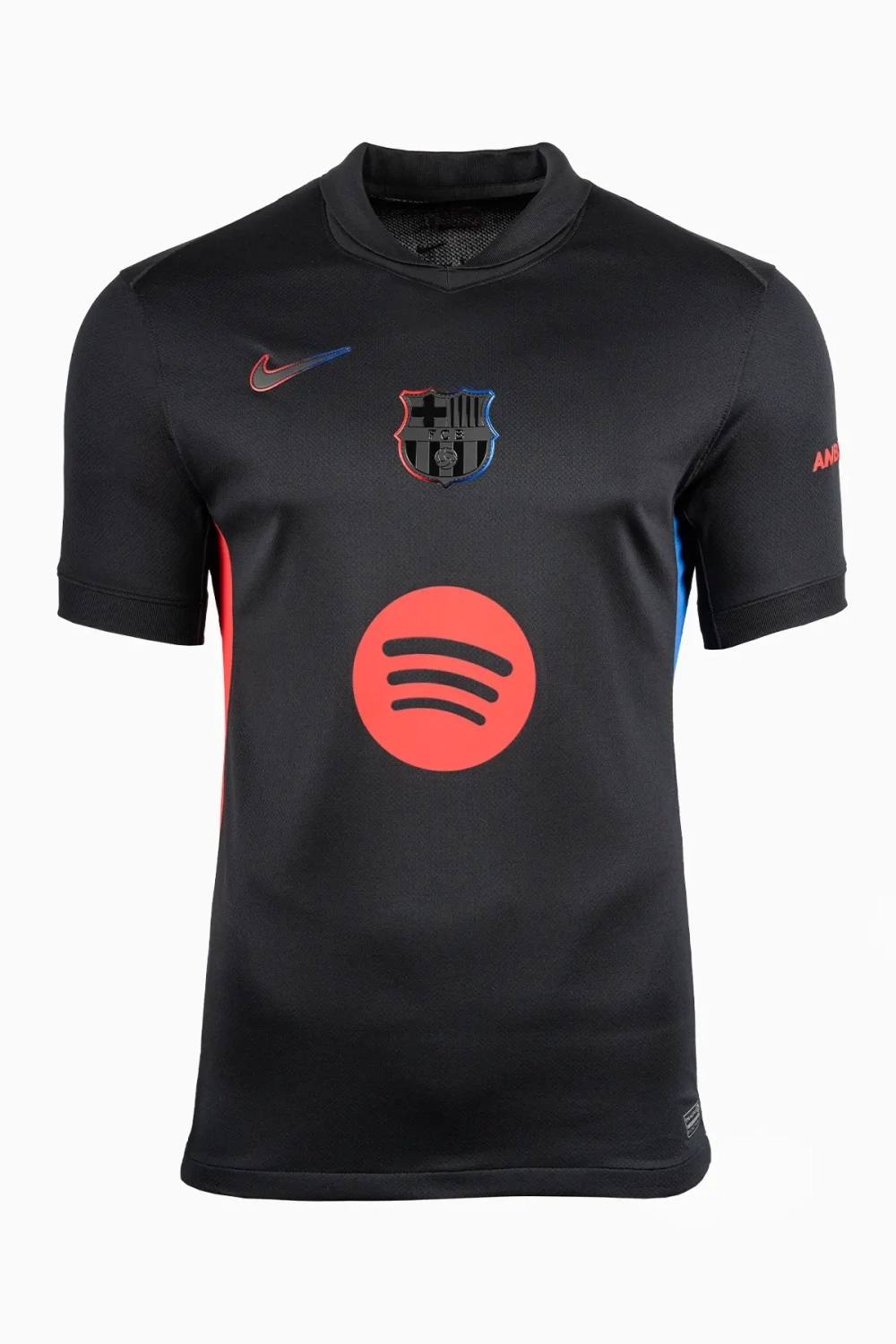Футболка Nike FC Barcelona 24/25 Away Stadium Junior - черный