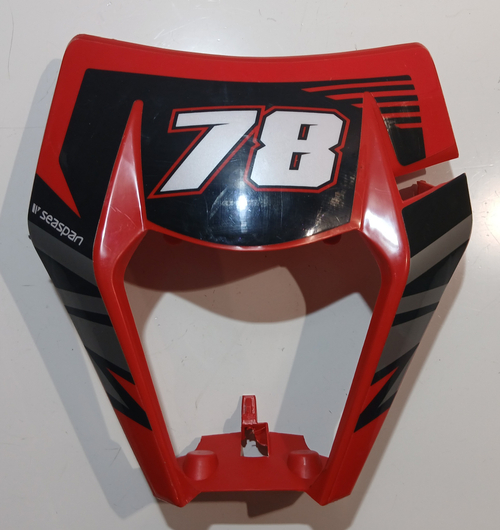 Облицовка фары красная мотоцикл XR300 LITE