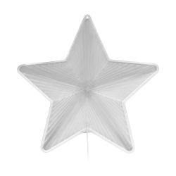 ULD-H4748-045-DTA MULTI IP20 STAR Фигура светодиодная Звезда. 47х48 см. Подвесная. 45 светодиодов. Красный. зеленый. синий свет. Провод прозрачный. TM Uniel.