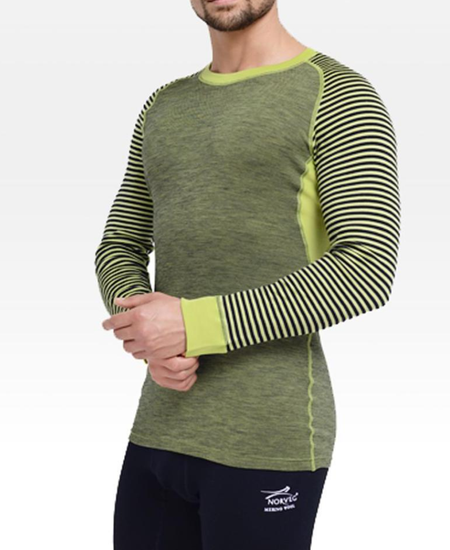 Термобелье мужское футболка Norveg  с длинным рукавом 14CCM1RL