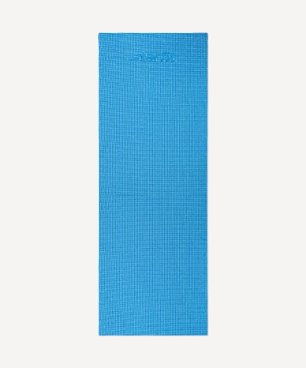 Коврик для йоги и фитнеса FM-101, PVC, 183x61x0,3 см, синий