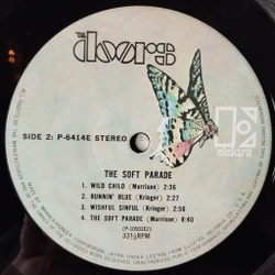 Винтажная виниловая пластинка LP The Doors The Soft Parade (Japan 1980) (No Obi) Easy Ride