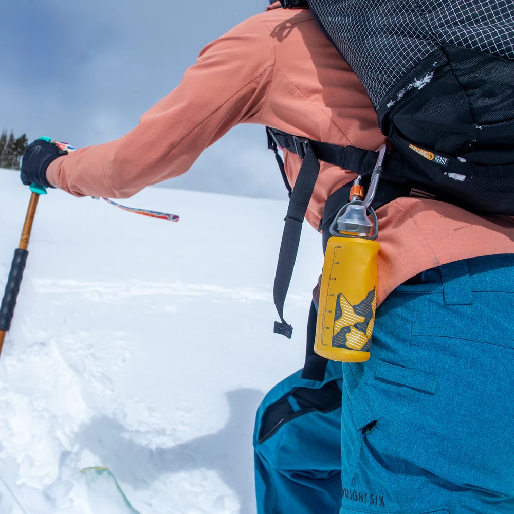 Мягкая фляга для воды HYDRAPAK Stow 0,5L Golden Mountain
