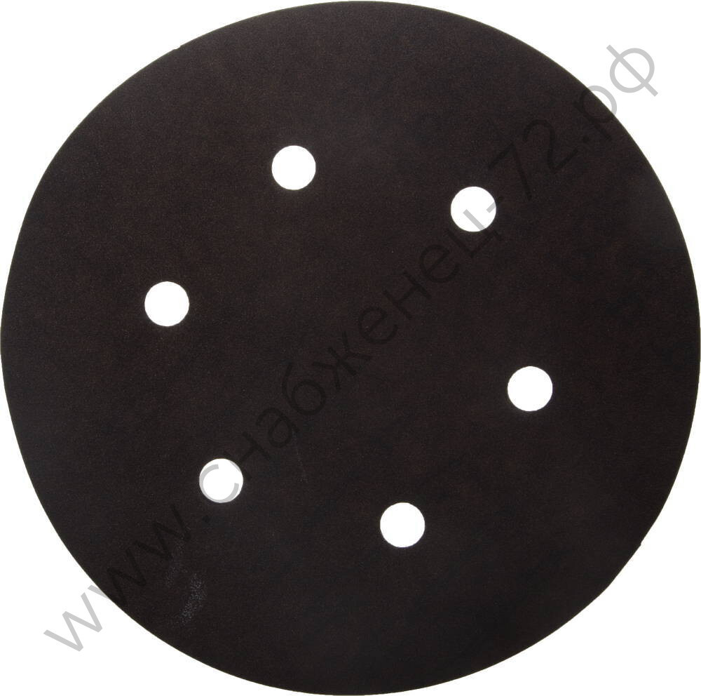 Круг шлифовальный URAGAN ″Универсальный-оптимален для мягких пород дерева″ на липучке, 6 отверстий, P320, 150мм, 50шт