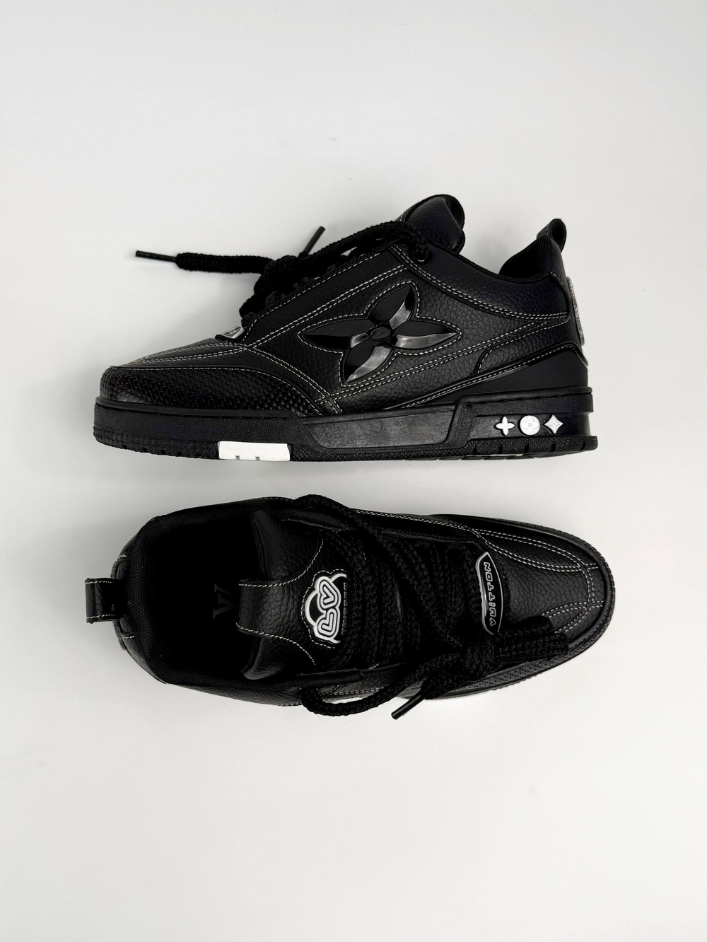 Кроссовки Louis Vuitton Skate Sneaker #B119 (черн.)