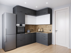 Кухонный гарнитур угловой Дели 2200х1700 столешница 26мм