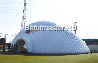 Надувная теплица, герметичная, 35*18*8 м