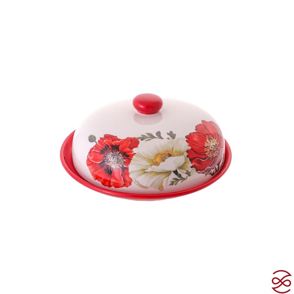 Блюдо для блинов с крышкой Repast Маки-2 23*23*9,7 см