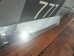 Накладка двери задней левой Chery Tiggo 8 Pro 21-нв Б/У Оригинал 16V0TP900