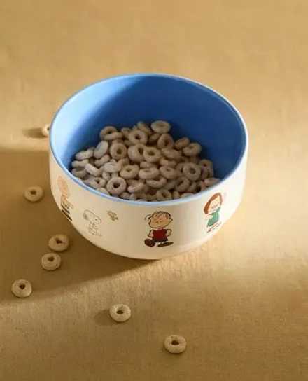 ZARA HOME ДЕТСКАЯ МИСКА ИЗ КЕРАМИКИ PEANUTS™, РАЗНОЦВЕТНЫЙ