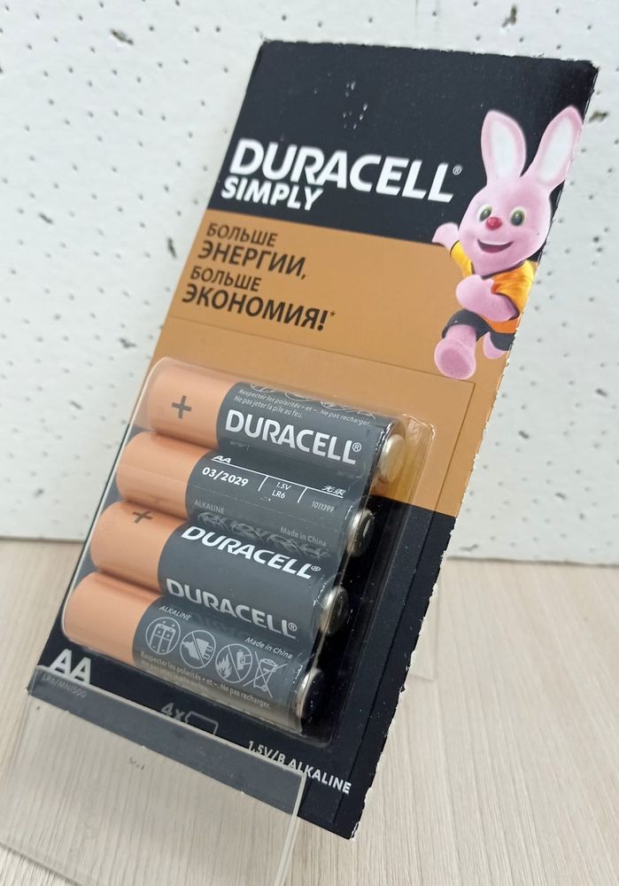 Батарейки АА пальчиковые Duracell Basic LR06