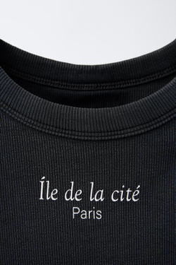 ZARA ПЛАТЬЕ В РУБЧИК В ПОЛОСКУ, АНТРАЦИТОВО-СЕРЫЙ