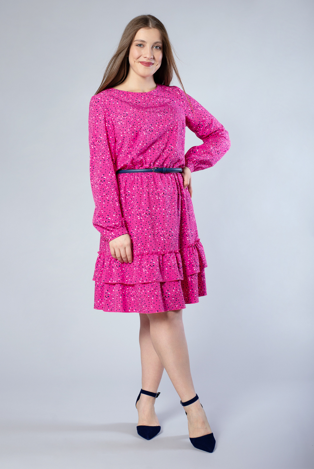 Платье женское 1454АПБ, графика #176Грв051454АПБ