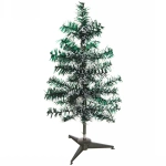 Ёлка «Метелица» 40 см, ПВХ белый иней (40 веток)